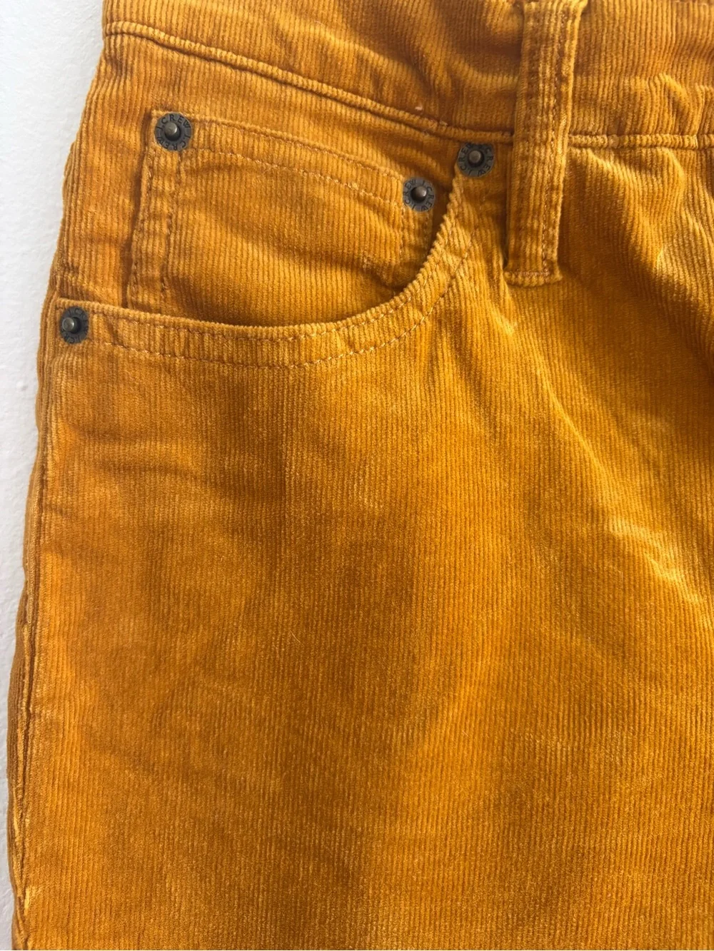 J. Crew woman’s Corduroy Pants in Mustard Brown